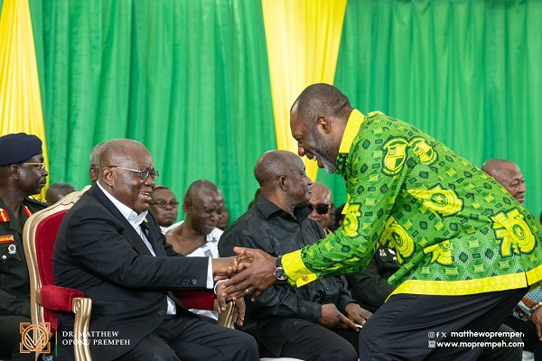 President Akufo-Addo and NAPO