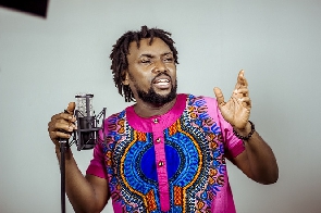 Ghanaian comedian cum musician David Oscar