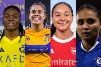 L-R Clara Luvanga, Lizbeth Ovalle, Olivia Smith and Alyssa Thompson