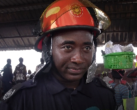 DOII Desmond Ackah is the Head of Public Relations of the Ghana National Fire Service