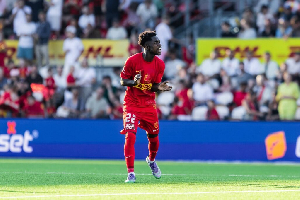 Ghanaian winger Prince Junior