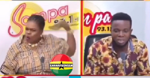 Screenshot of a video showing the incident Screenshot of a video showing the incident