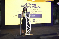 Adwoa Wiafe, Chief Corporate Services and Sustainability Officer of MTN Ghana