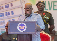 President Akufo-Addo and his ADC Colonel Isaac Amponsah