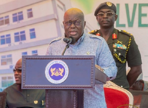 President Akufo-Addo and his ADC Colonel Isaac Amponsah