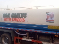 Water tanker delivered to the people of Damango by John Mahama