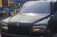 Front view of the Rolls Royce