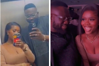 Delay and her 'mystery man' spotted in the viral post