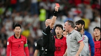 Coach Paulo Bento was given a red