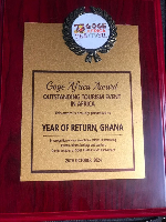 Ghana Tourism Authority honored at GOGE Africa Festival for the year of return