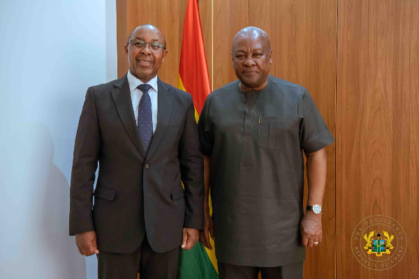 Absa Group CEO Kenny Fihla meets stakeholders during Ghana engagement visit