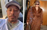 Veteran actor Terrence Howard and popular musician, Beyoncé