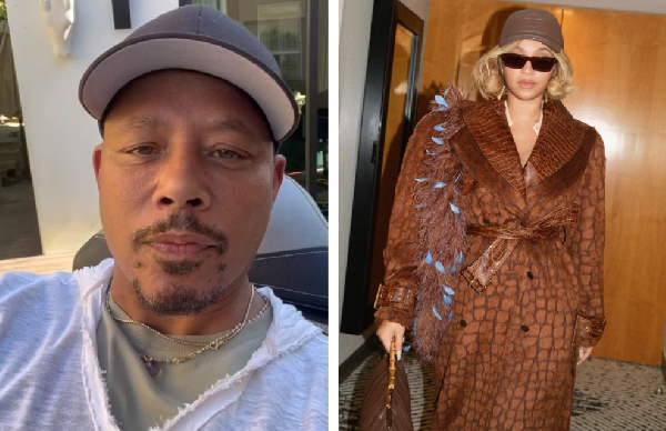 Veteran actor Terrence Howard and popular musician, Beyoncé