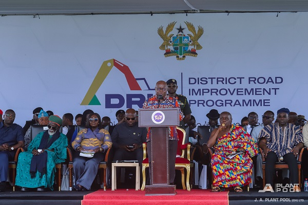 Akufo-Addo speaking at the launch of the programme