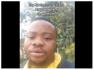 Snipped photo of the illegal miner who apologised for ‘shoot, kill, or butcher' comment