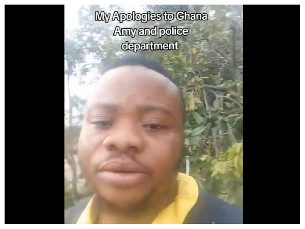 Snipped photo of the illegal miner who apologised for ‘shoot, kill, or butcher' comment