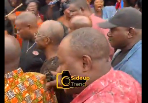 Some angry supporters of the NPP attempted to physically confront the NDC chairman