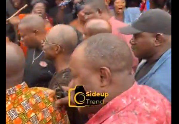 Some angry supporters of the NPP attempted to physically confront the NDC chairman