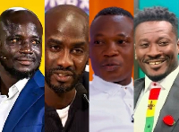 L-R: Stephen Appiah, Otto Addo, John Paintsil and Gyan are optimistic about the World Cup