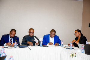 Energy Minister in a meeting with stakeholders