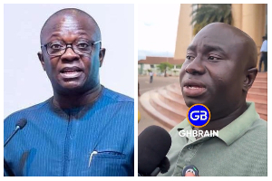 Bryan Acheampong (L) and Paul Kwabena Yandoh (R)