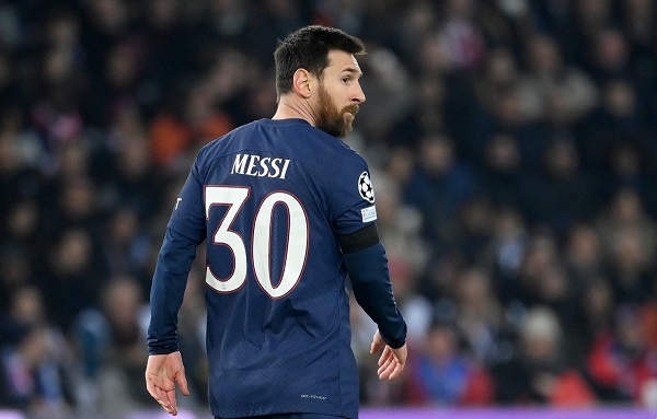 Paris Saint German's superstar Lionel Messi