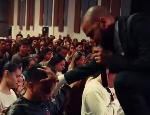 Watch the moment Dani Alves prayed and healed people during religious gathering Watch the moment Dani Alves prayed and healed people during religious gathering