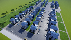 LIVESTREAMING: President Mahama cuts sod for TDC Housing Project in Ho