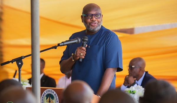 Chief Executive Officer of COCOBOD, Dr Randy Abbey