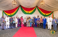 President Akufo-Addo in group photo with regional ministers