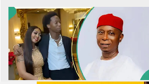 Regina Daniels’ stepson spotted consoling her amid Ned Nwoko crisis