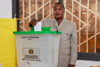 Congo begins vote count