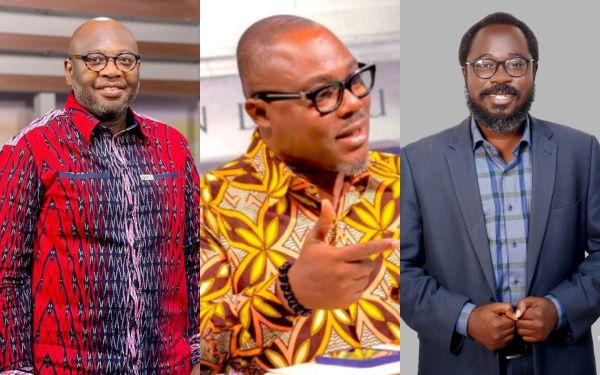 L-R: Dr Randy Abbey, Prof. Gyampo and Prof Kobby Mensah