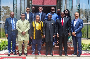 Dr Bawumia, Abu Jinapor, George Mireku Duker and other dignitaries