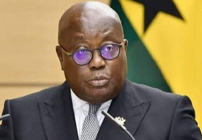 Nana Addo Dankwa Akufo-Addo is Ghana's president