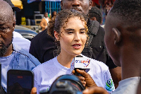 Founder of the I Am Human Foundation, Shalimar Abbiusi