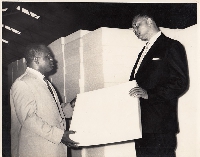 Edward Osei Boakye (Left)