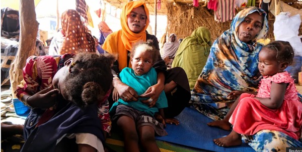 Hundreds of thousands of people have been forced to flee their homes because of the ongoing conflict