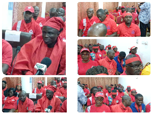 TUTAG, GNAT and NAGRAT members held a press conference in Kumasi TUTAG, GNAT and NAGRAT members held a press conference in Kumasi