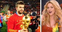 A photo of Gerard Pique and Shakira