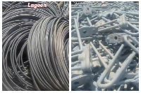 The video shows several pieces of equipment scattered on the ground and others loaded in the vehicle