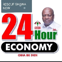 Former President Mahama has proposed a 24-hour economy under his next administration