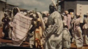 The footage was filmed by Scottish teacher Wilma Gladstone