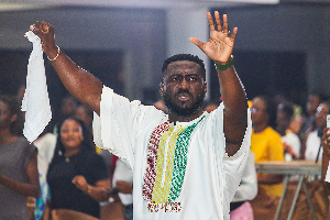 Ps. Prince Kissi ministering at UDS