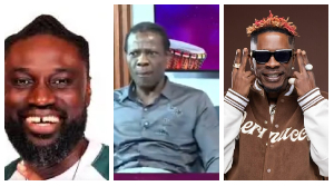 (L-R) Roman Fada, Sugar Ranking and Shatta Wale