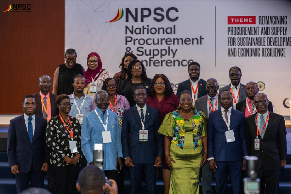 Nana Oye Bampoe-Addo spoke at the National Procurement and Supply Conference (NPSC) in Accra