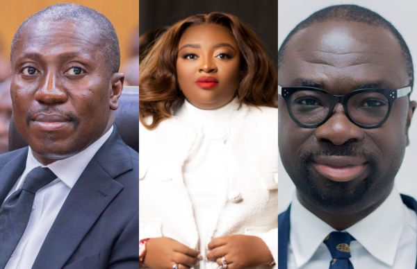 L-R: Afenyo-Markin, Gifty Oware-Mensah and Baffour Awuah