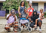 DopeNation surprises physically challenged student at Serwaa Nyarko SHS with electronic wheelchair