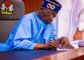 Nigerian president, Ahmed Bola Tinubu