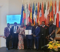 Dr. Karl Nii Ayikai Laryea was honoured by the Czech Republic government